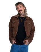 Run & Fly - Brown Corduroy Unisex Western Jacket