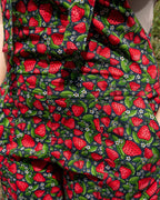 Rebel Romance Strawberry Field Stretch Dungarees