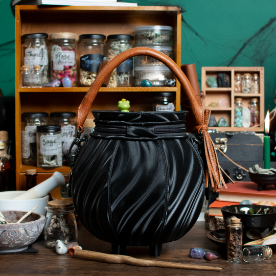 The Witches Pantry Cauldron Bag