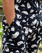 Rebel Romance x Yasmin Cousins Ghosties Stretch Dungarees