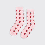 Millie Mae - Strawberry Socks - Pink