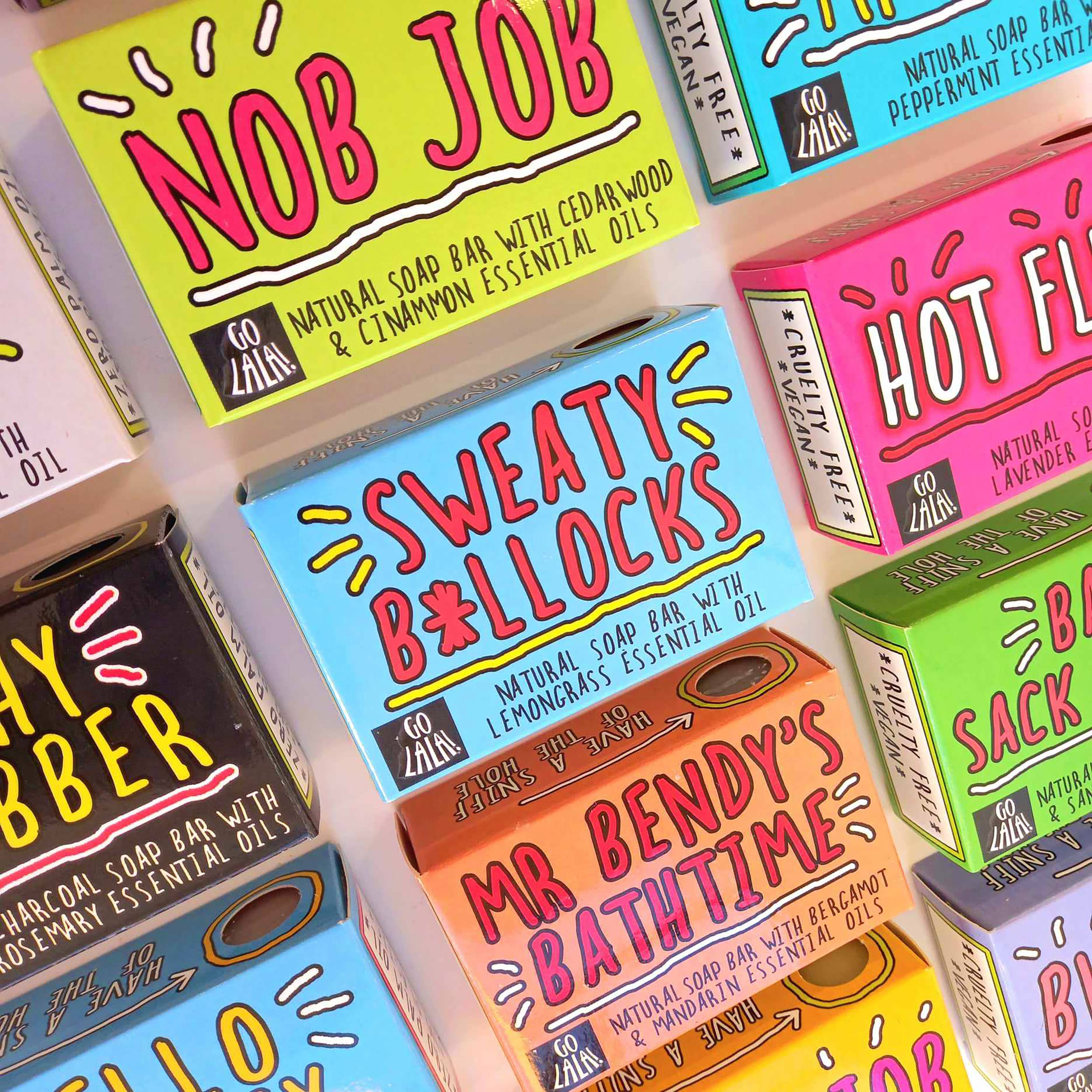 Touch My Elf Christmas Soap Cinnamon & Cedarwood Funny Gift