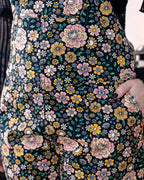 Rebel Romance Eye Spy Floral Stretch Dungarees