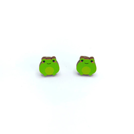 Prickle People - Frog Stud Earrings