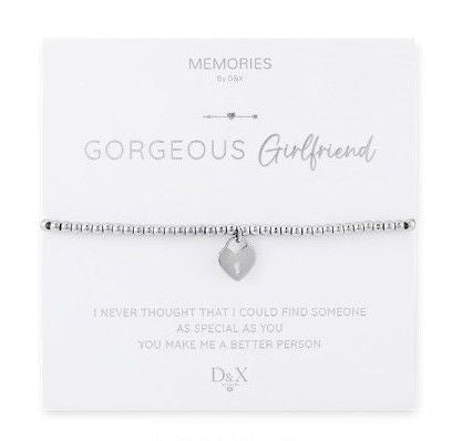 Memories By D&X `Gorgeous Girlfriend` Bracelet