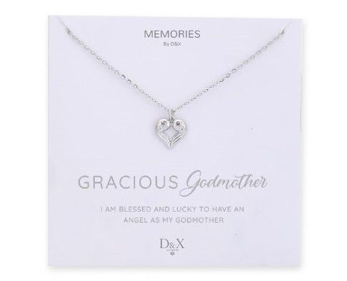 Memories By D&X `Gracious Godmother` Necklace