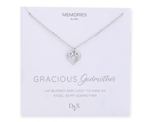 Memories By D&X `Gracious Godmother` Necklace