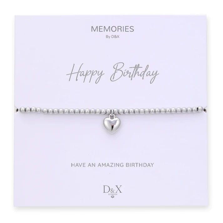 Memories By D&X `Happy Birthday` Bracelet