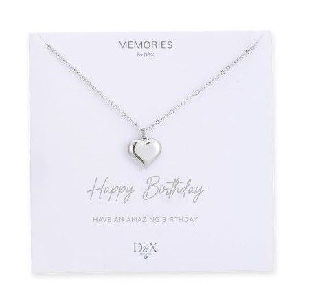Memories By D&X `Happy Birthday` Necklace