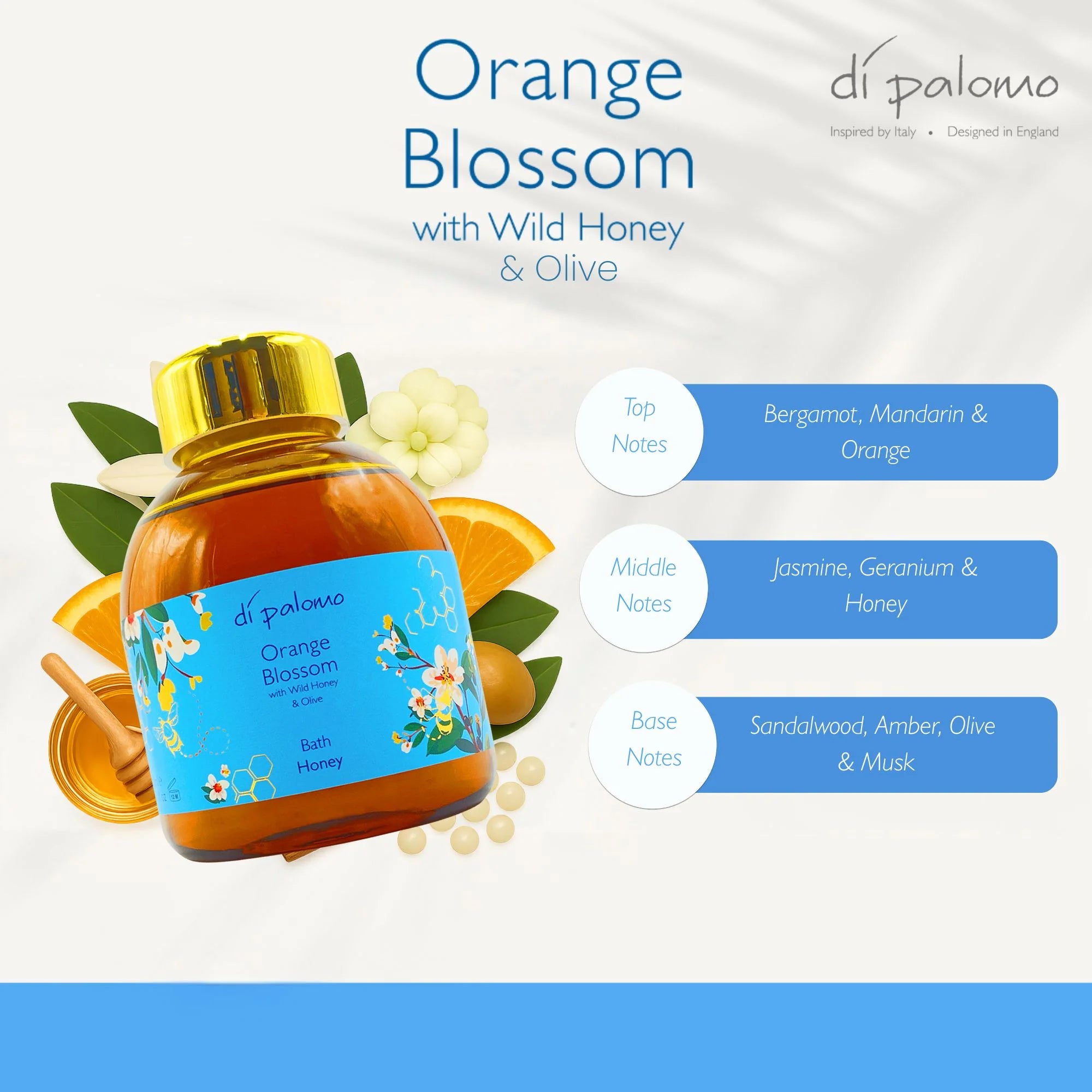 Di Palomo Bath Honey - Orange Blossom