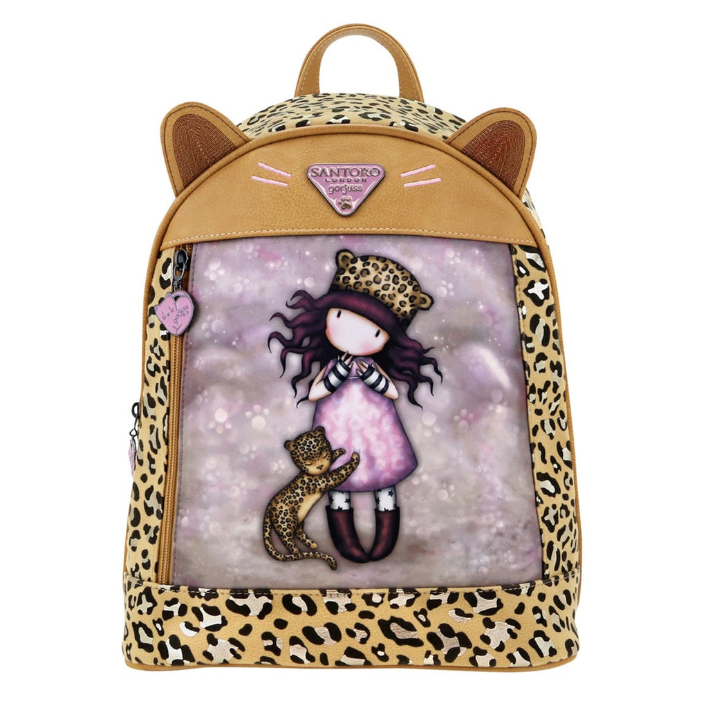 Santoro London - Gorjuss - Large Rucksack - Purrrrrfect Love