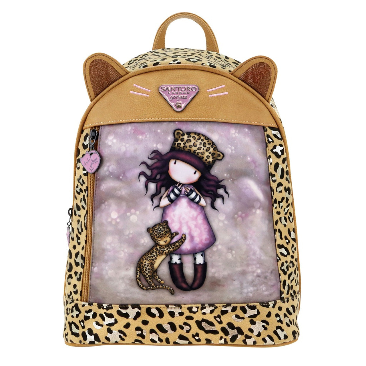 Santoro London - Gorjuss - Large Rucksack - Purrrrrfect Love