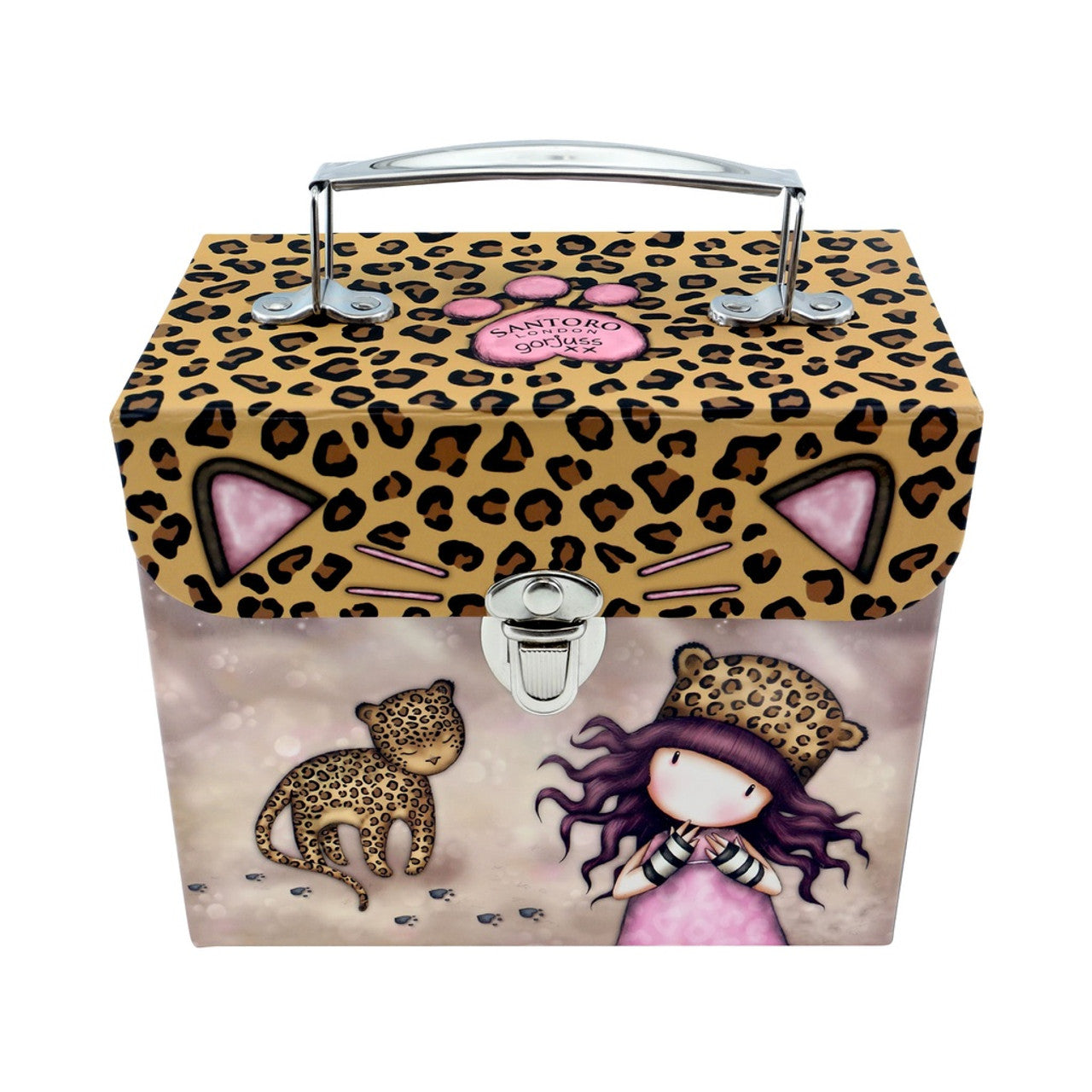 Santoro London - Gorjuss - Carry Case - Purrrrrfect Love