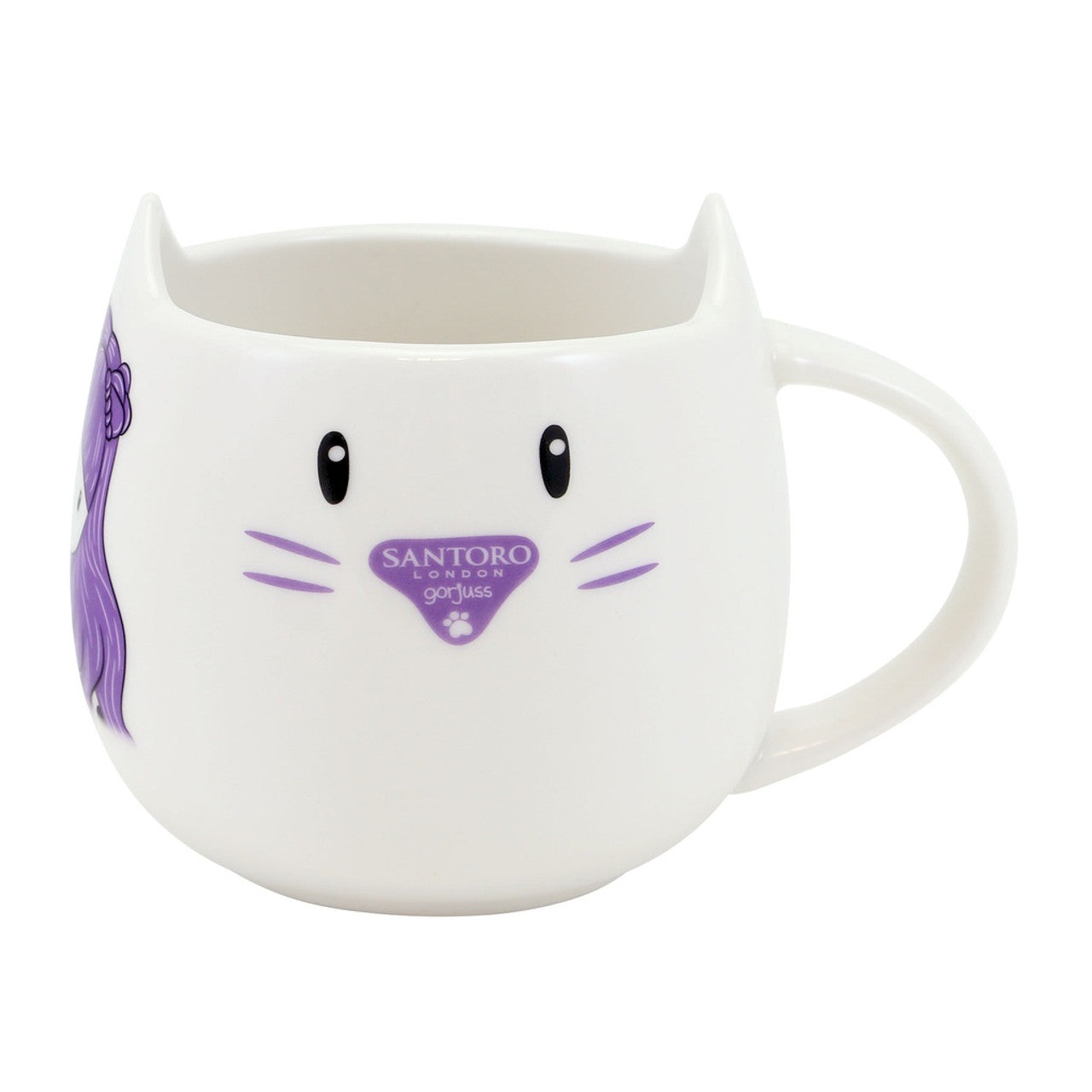 Santoro London - Gorjuss - Mug and Coaster Set - Smitten Kitten