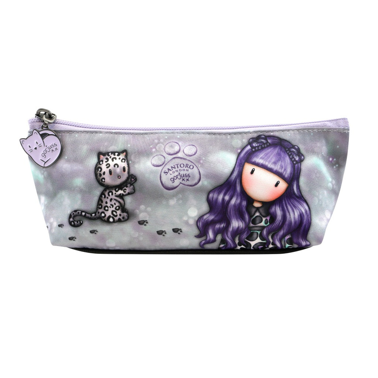 Santoro London - Gorjuss - Accessory Case - Smitten Kitten