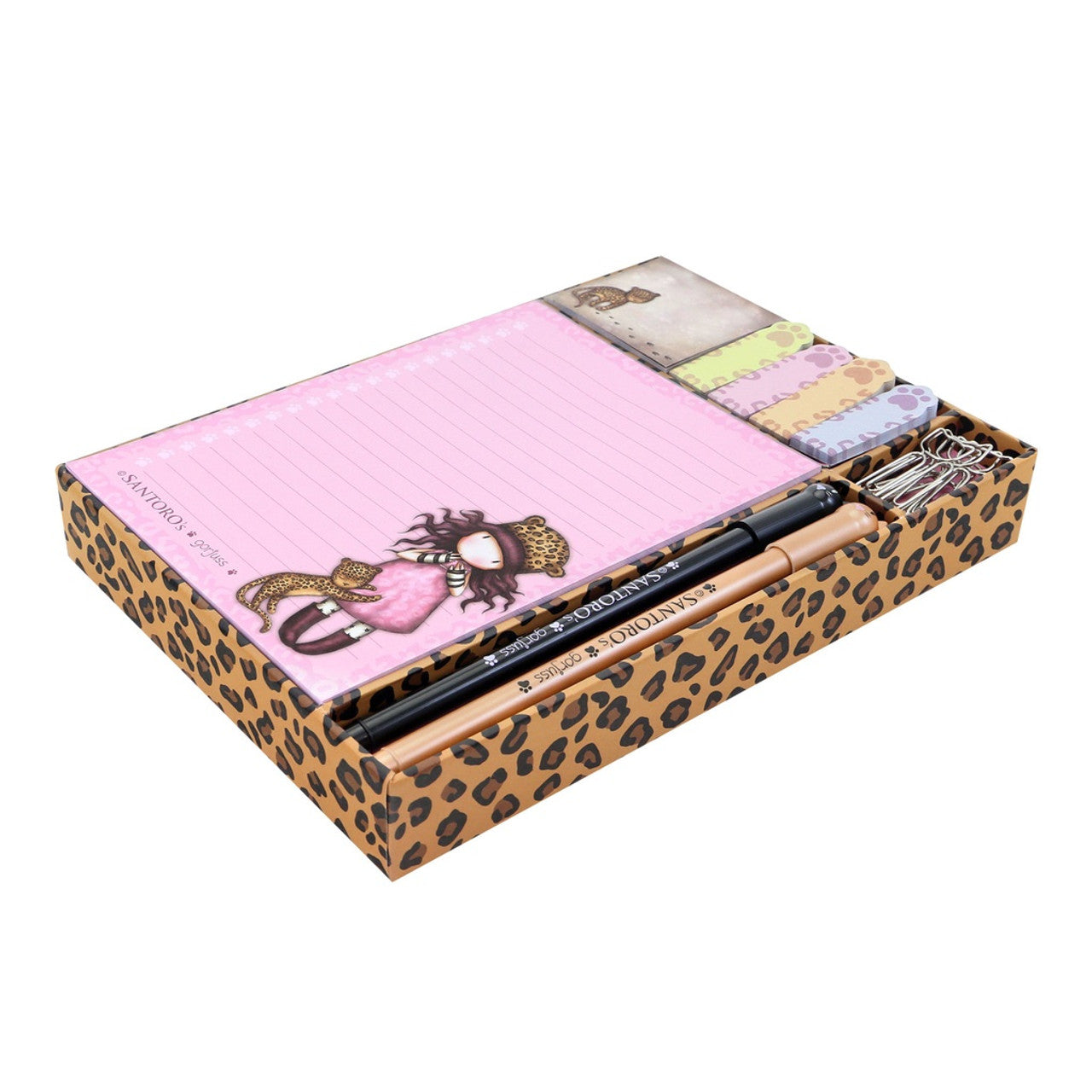 Gorjuss - Desk Organiser Set - Purrrrrfect Love