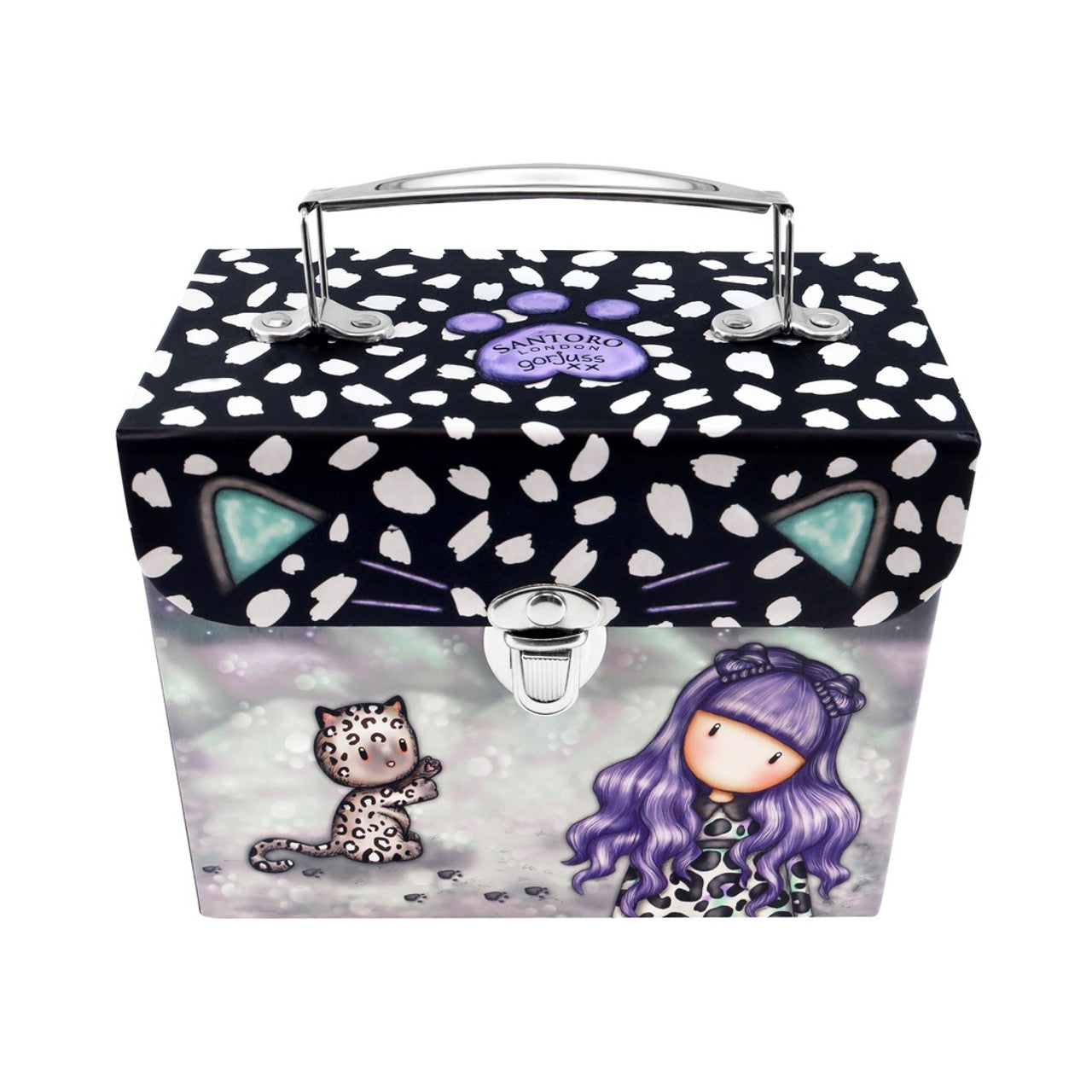 Santoro London - Gorjuss - Carry Case - Smitten Kitten