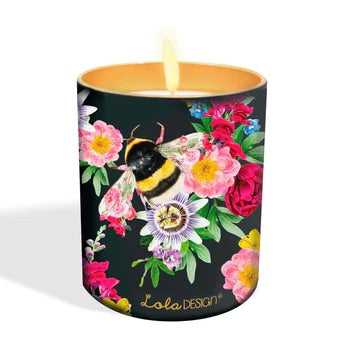Bee Rose Noir Soy Candle By Lola Design