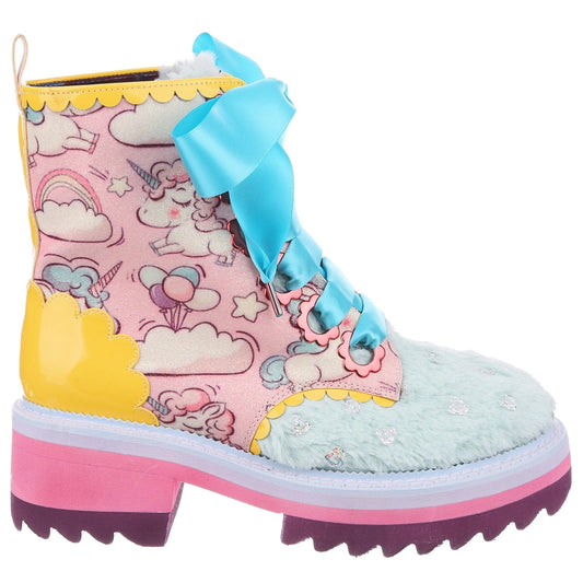 Irregular Choice - Morning Stroll - Yellow/Pink/Miny