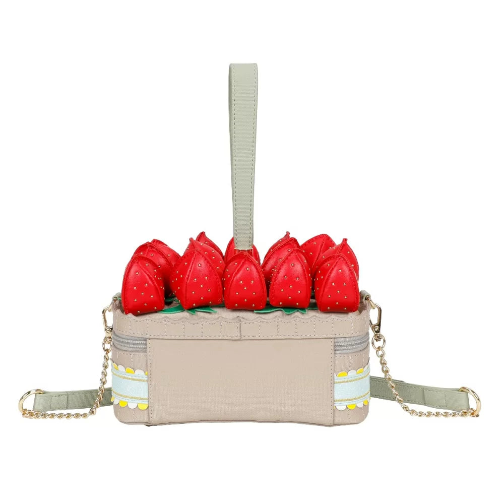 La Petite Creperie Strawberry Tarte Bag