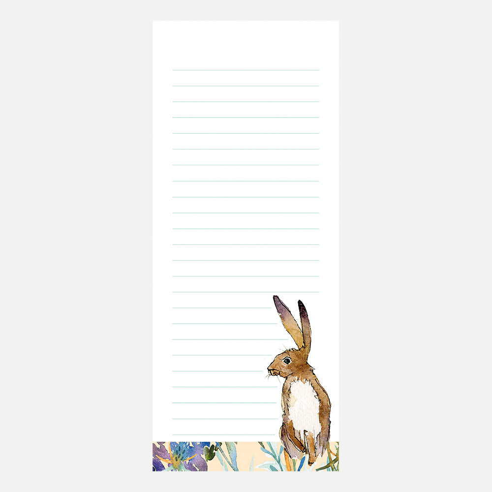 Gifted Stationery Kissing Hares Magnetic Shopping List