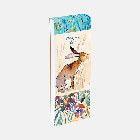 Gifted Stationery Kissing Hares Magnetic Shopping List