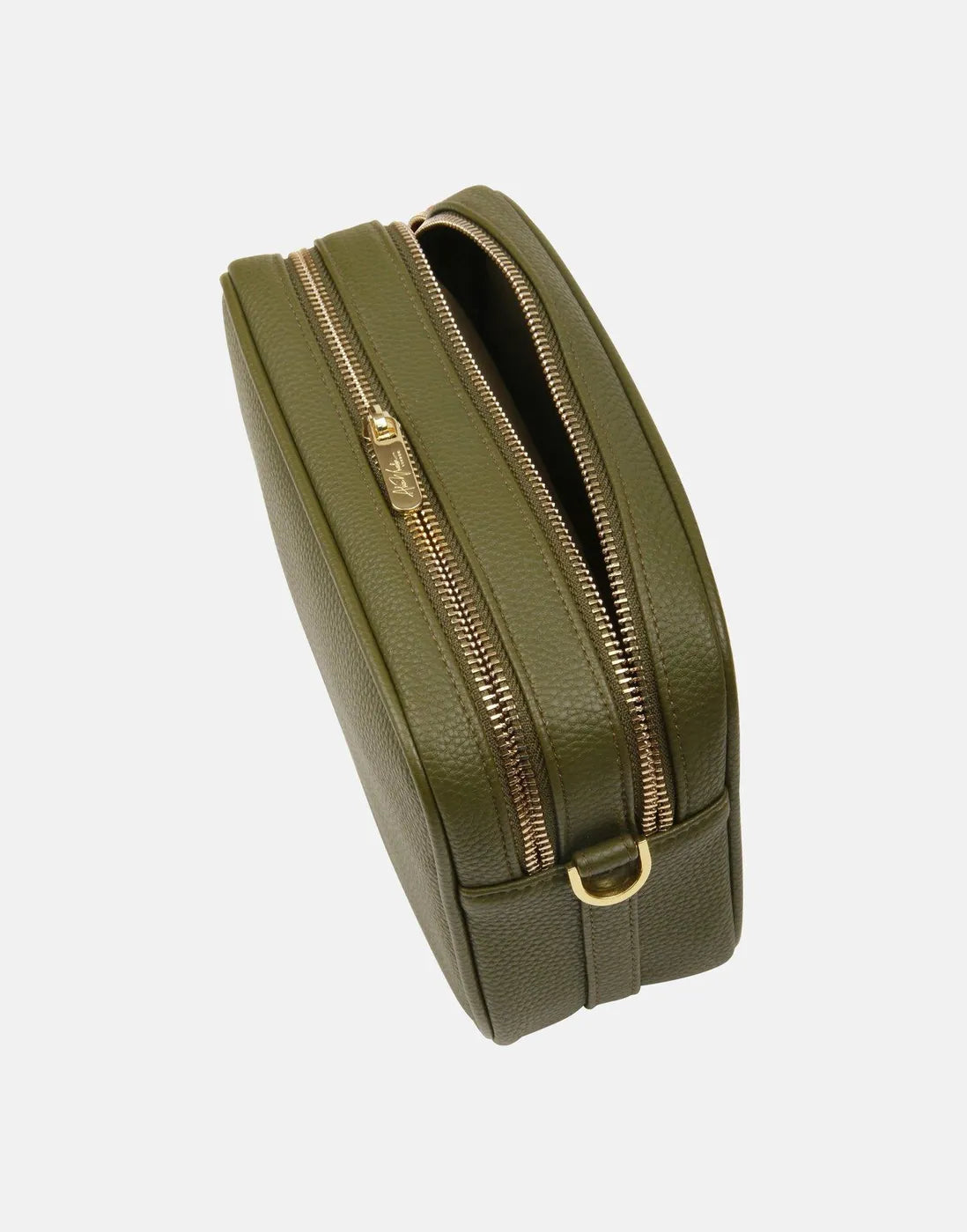 Alice Wheeler Olive - Soho Double Zipped Camera Bag
