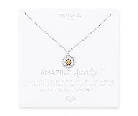 Memories By D&X  - `Amazing Aunty` Necklace