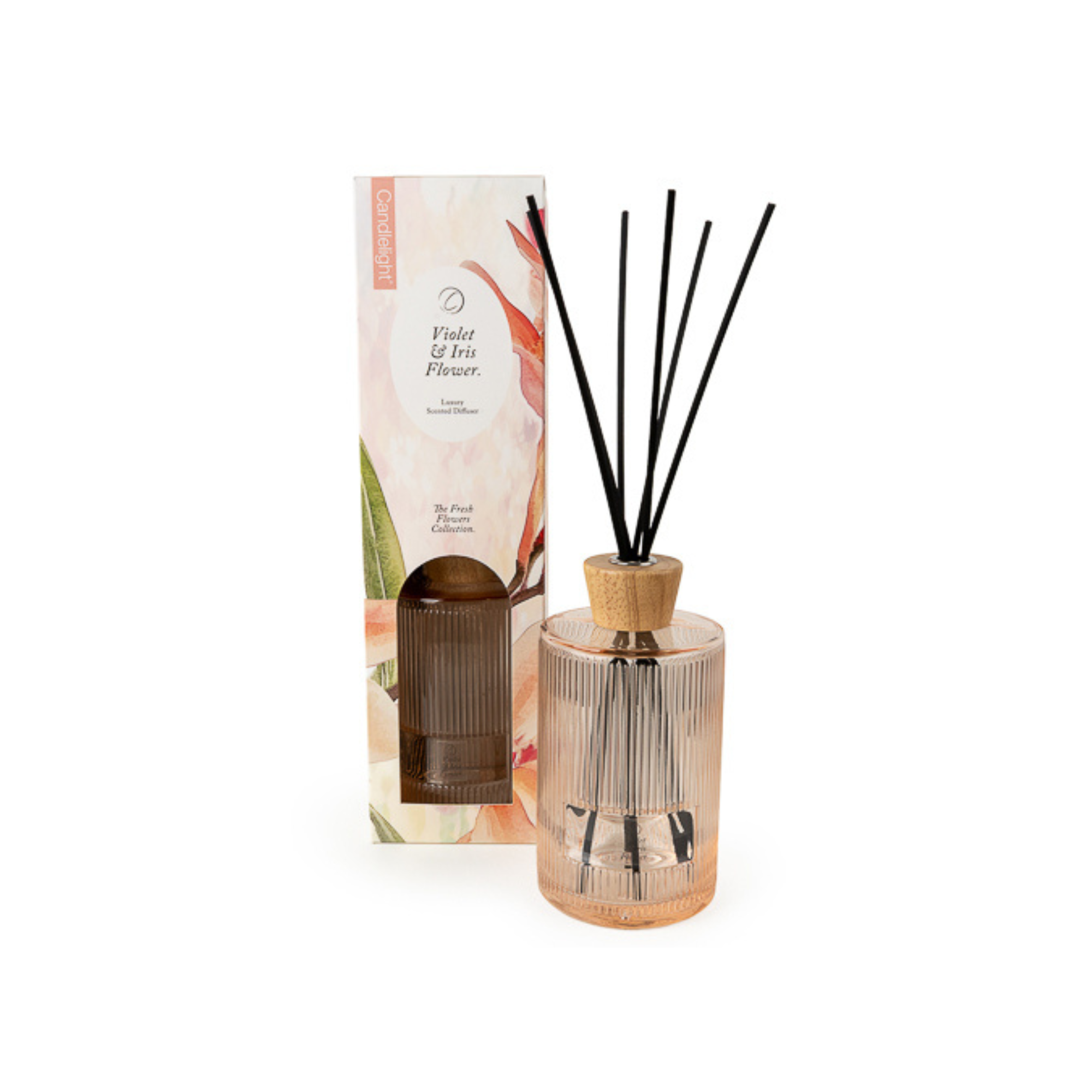 Candlelight 1 litre Reed diffuser - Violet & Iris Flower