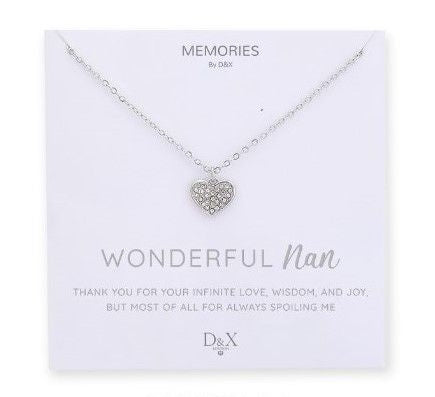 Memories By D&X `Wonderful Nan` Necklace