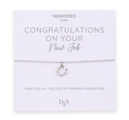 Memories By D&X `Congratulations On Your New Job` Bracelet