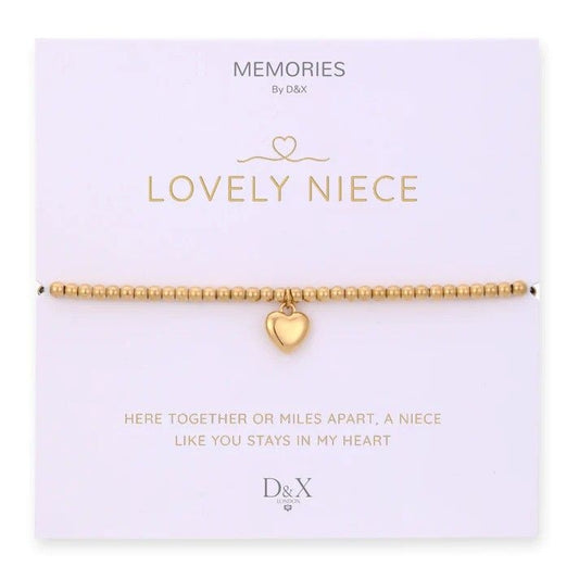 Memories By D&X `Lovely Niece` Bracelet