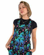 Octopus Love Stretch Twill Dungarees