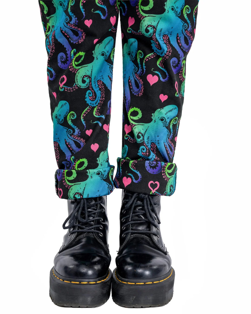 Octopus Love Stretch Twill Dungarees