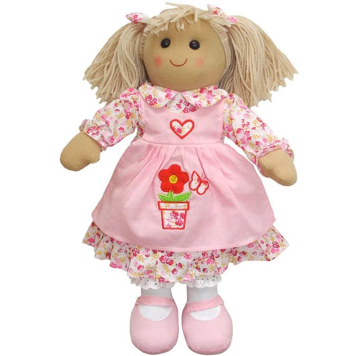 Powell Craft - Flower Pot Dress Rag Doll