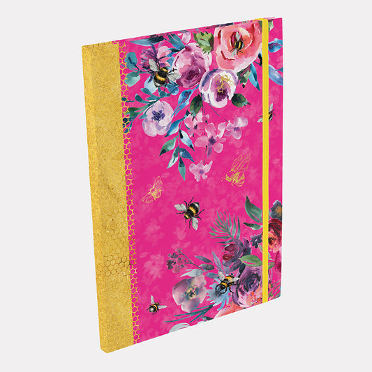 Gifted Stationery Queen Bee Gold Foiled A4 Notebook