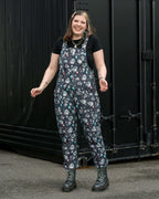 Rebel Romance x Katie Abey Pigeon Party Stretch Dungarees