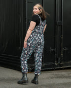 Rebel Romance x Katie Abey Pigeon Party Stretch Dungarees