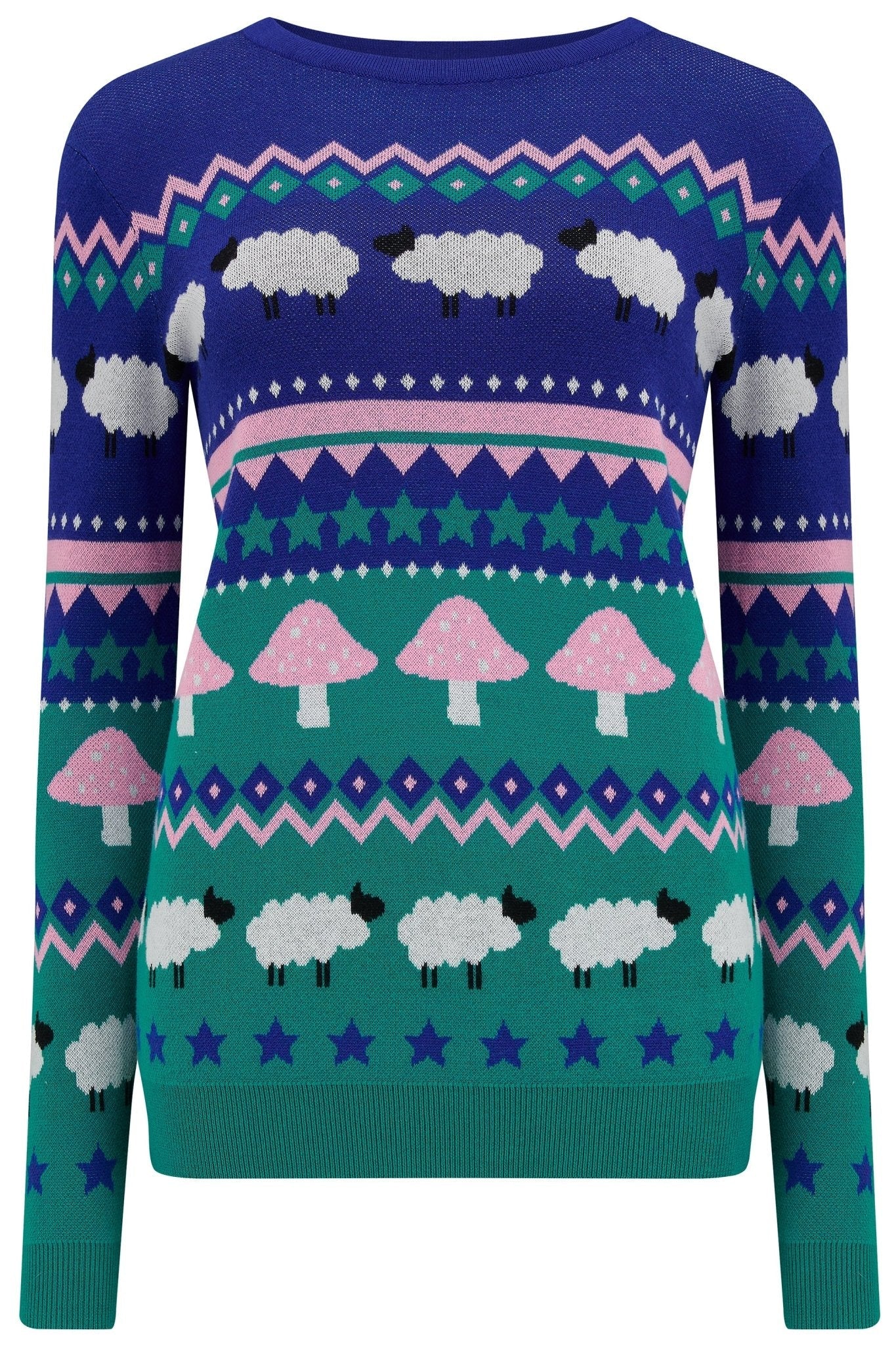 Sugarhill - Rosie Fairisle Jumper - Multi, Rural Fairisle