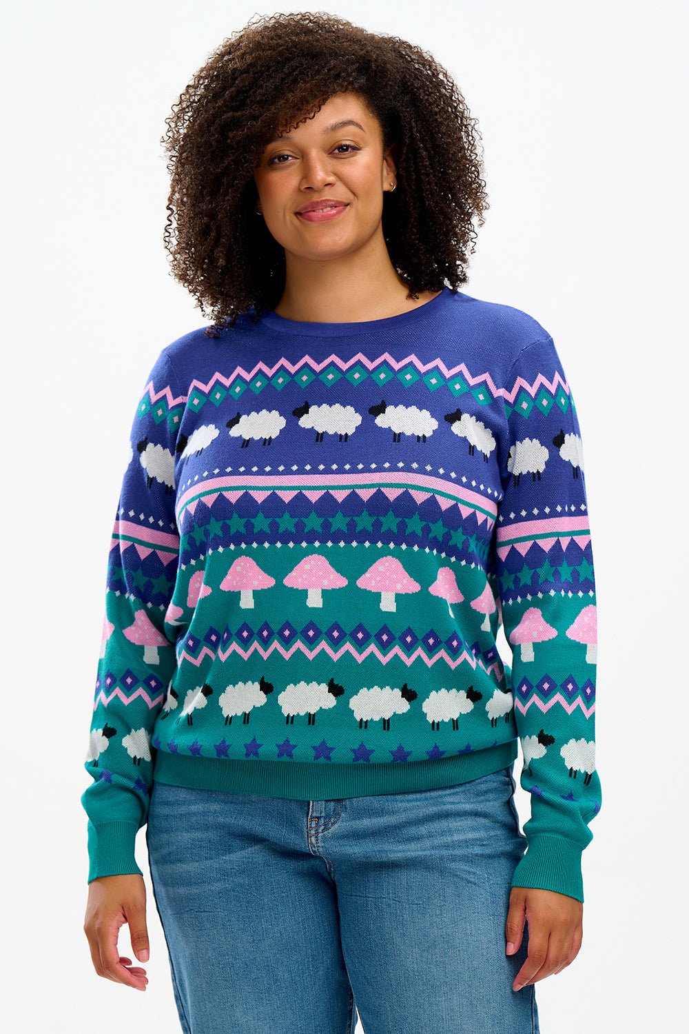 Sugarhill - Rosie Fairisle Jumper - Multi, Rural Fairisle