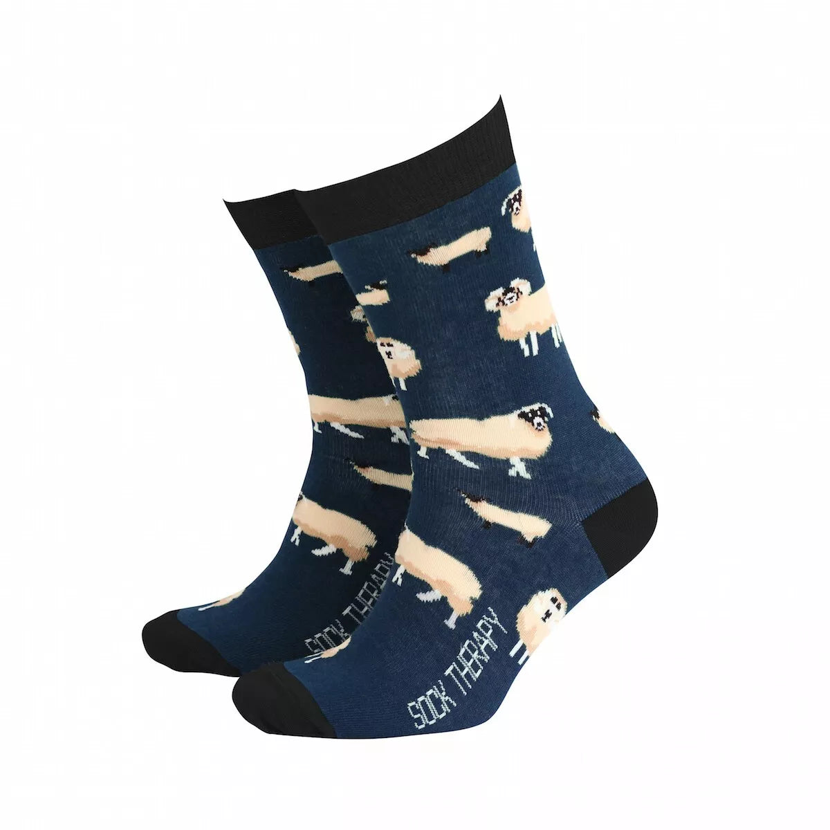 SOCK THERAPY BAMBOO SOCKS SHEEP MENS SOCKS