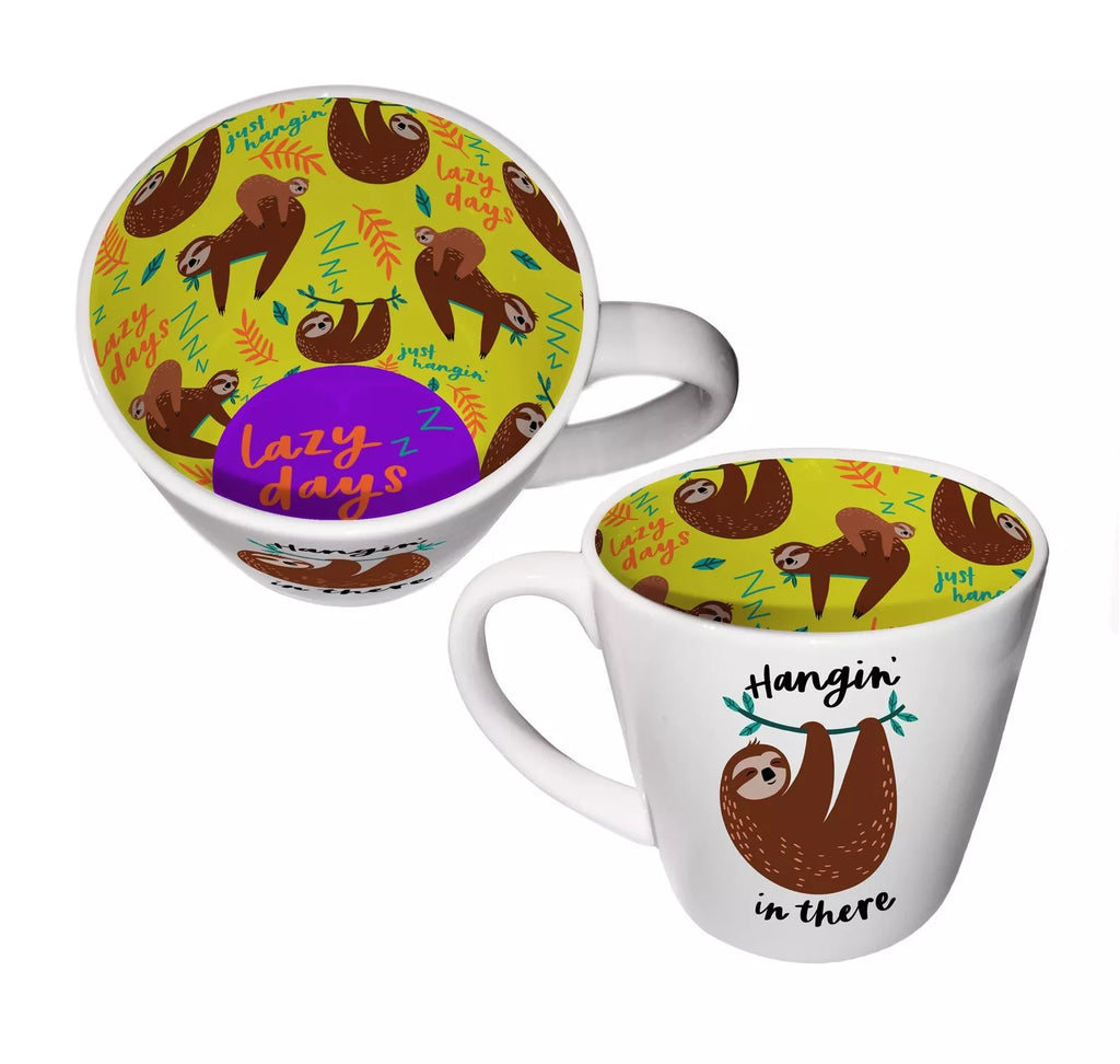 Novelty Coffee Mug Printed Tea Cup Hangin In There
