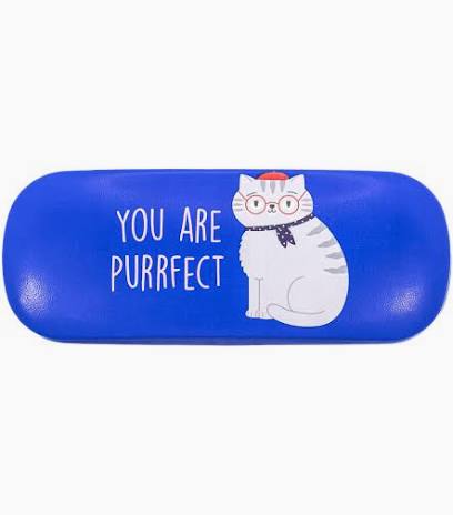 Sass & Belle Glasses Case - You Are Purrfect