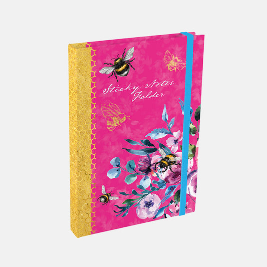 Gifted Stationery Queen Bee Sticky Notes Folder