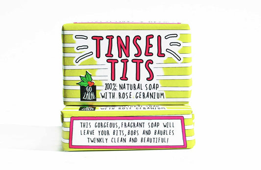 TINSEL TITS CHRISTMAS SOAP