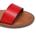Refresh - Red Flat Sandals