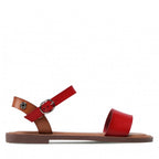 Refresh - Red Flat Sandals