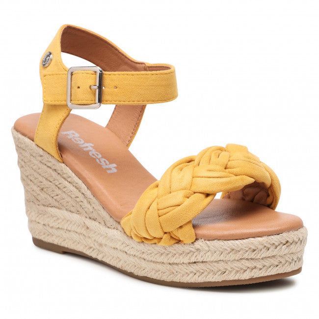 Women's Wedge Heels Sandals Yellow