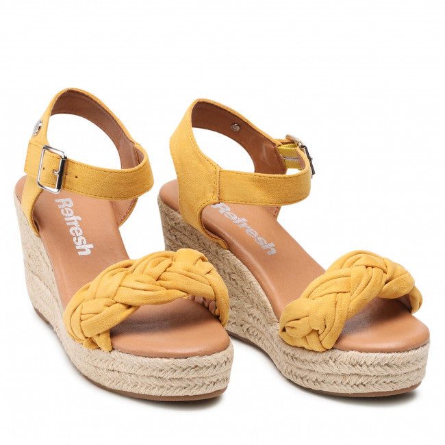Women's Wedge Heels Sandals Yellow