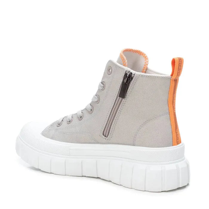 REFRESH - HIGH TOP IN GREY WITH ORANGE 170791